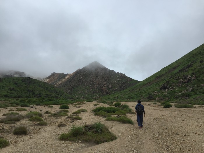 山登り　九重山